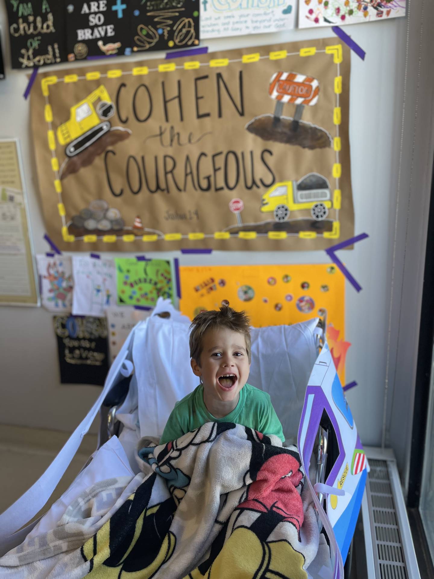 Cohen Liggett from Cary is healing from a lawnmower accident that happened on Aug. 30, 2025 after undergoing four surgeries.