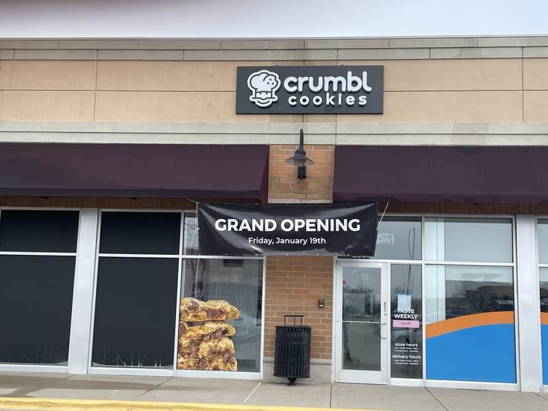 Crumbl Cookies is seen at Jan. 8, 2024 at 2566 Sycamore Road in DeKalb.