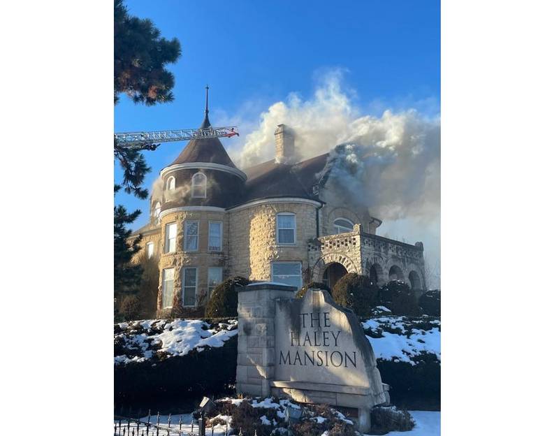 A fire broke out Wednesday afternoon at the Patrick Haley Mansion, located at 17 S. Center St.  in Joliet. Joliet firefighters brought the fire under control in 40 minutes. No inured were reported. The fire is under investigation.