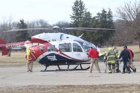 Photos: Multiple vehicle collision in La Salle triggers Lifeflight response