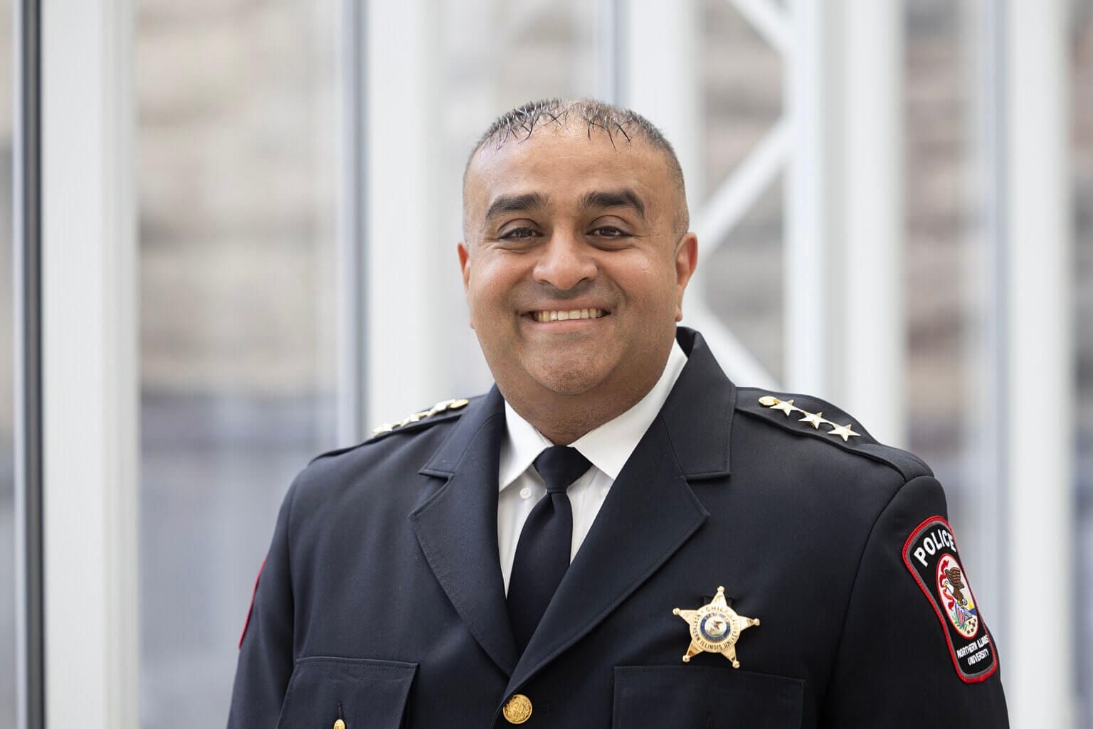 Jason John, a 21-year NIU Police Department veteran who's served as chief since February 2025, is the new chief of police, the university announced Nov. 11.