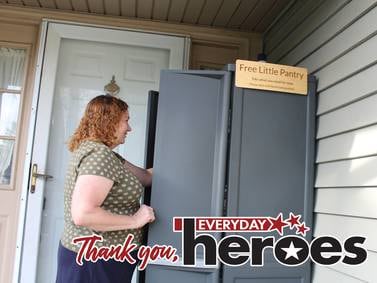 Cary woman starts free ‘little food pantry’ on her front porch: ‘I just want to help’