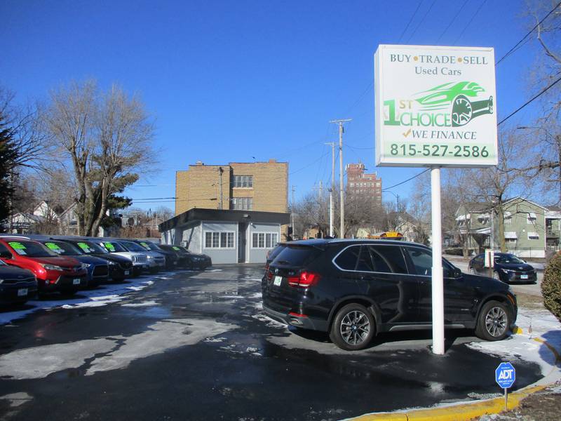 1st Choice Auto Sales is located at 201 N.. Center St. in Joliet. Jan. 23, 2025