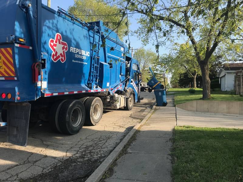 The trash cans being emptied into Republic Services garbage trucks are getting heavier these days. Republic says our area's residential waste stream has increased 40% since the pandemic began.