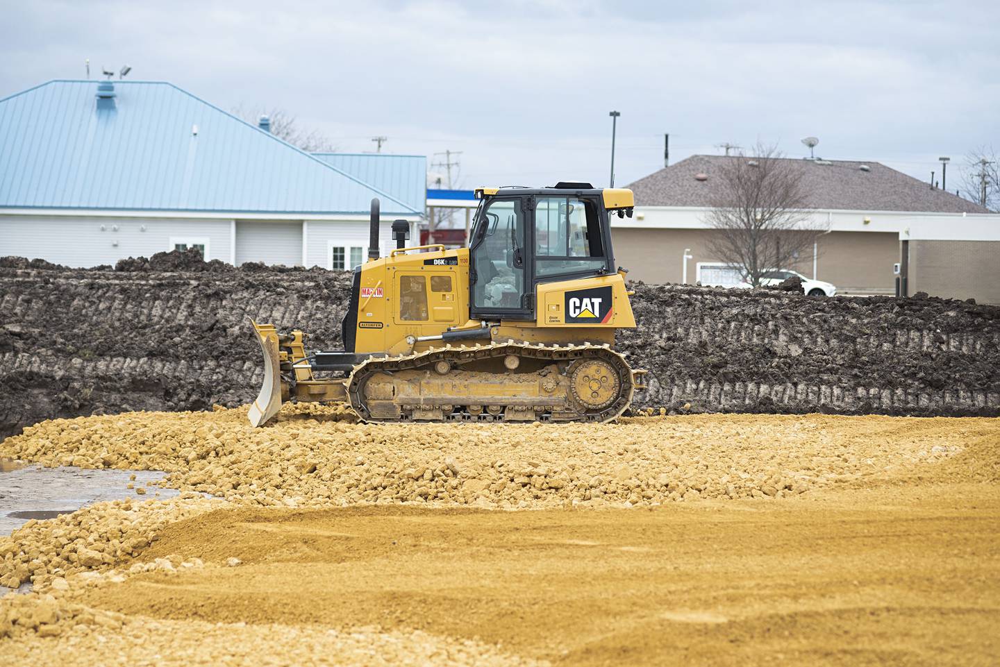 Construction has begun on a building for Take 5 Oil Change at 4204 E. Lincolnway in Sterling. Take 5 has around 600 company-owned and franchised service centers throughout the United States and Canada, including shops in Peru, Moline, Sycamore and other Illinois cities.