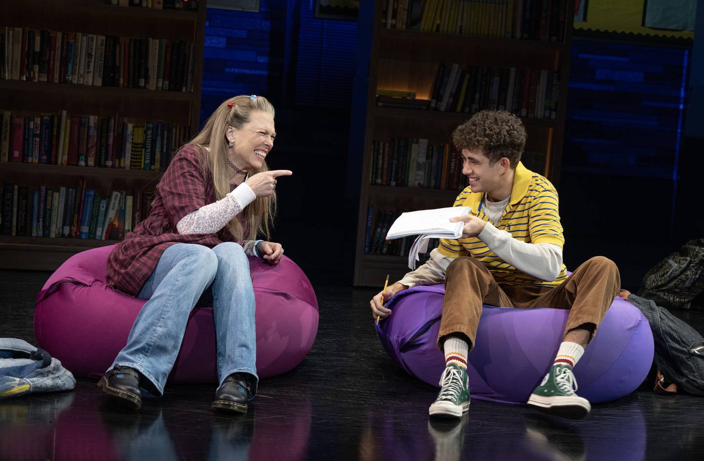 Carolee Carmello and Miguel Gil star in "Kimberly Akimbo." 2025 Chicago