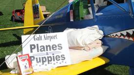 Planes, puppies converge at Galt Airport in Wonder Lake Saturday