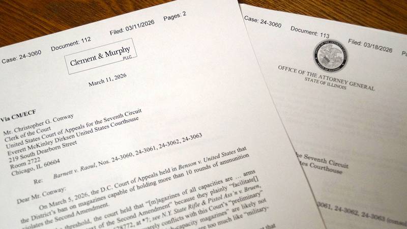 Lawyers say D.C. court’s decision striking down large-capacity magazine ban should be applied to Illinois