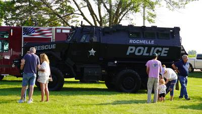 Rochelle Police Department acquires armored vehicle through grant program, starts own ERT