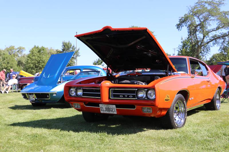 Presented by North Shore Rods Inc. and McClure’s Garage, nearly 300 cars drove into Viking Park for the Gurnee Days car show.