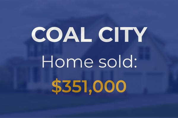 Sale closed in Coal City: $351,000 for a single-family home