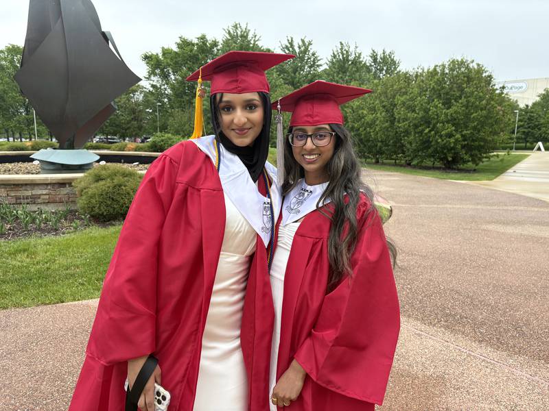 Glenbard East High School held its graduation ceremony on Tuesday, May 20, 2025 at the College of DuPage in Glen Ellyn.