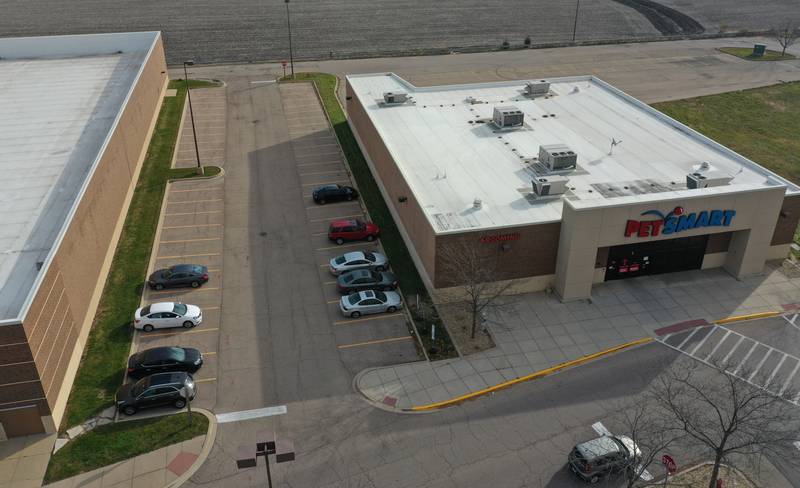 This parking lot between Kohls and Petsmart has been petitioned to construct a new retail space to be leased to Five Below Inc. on Monday, Nov. 20, 2023 in Peru.