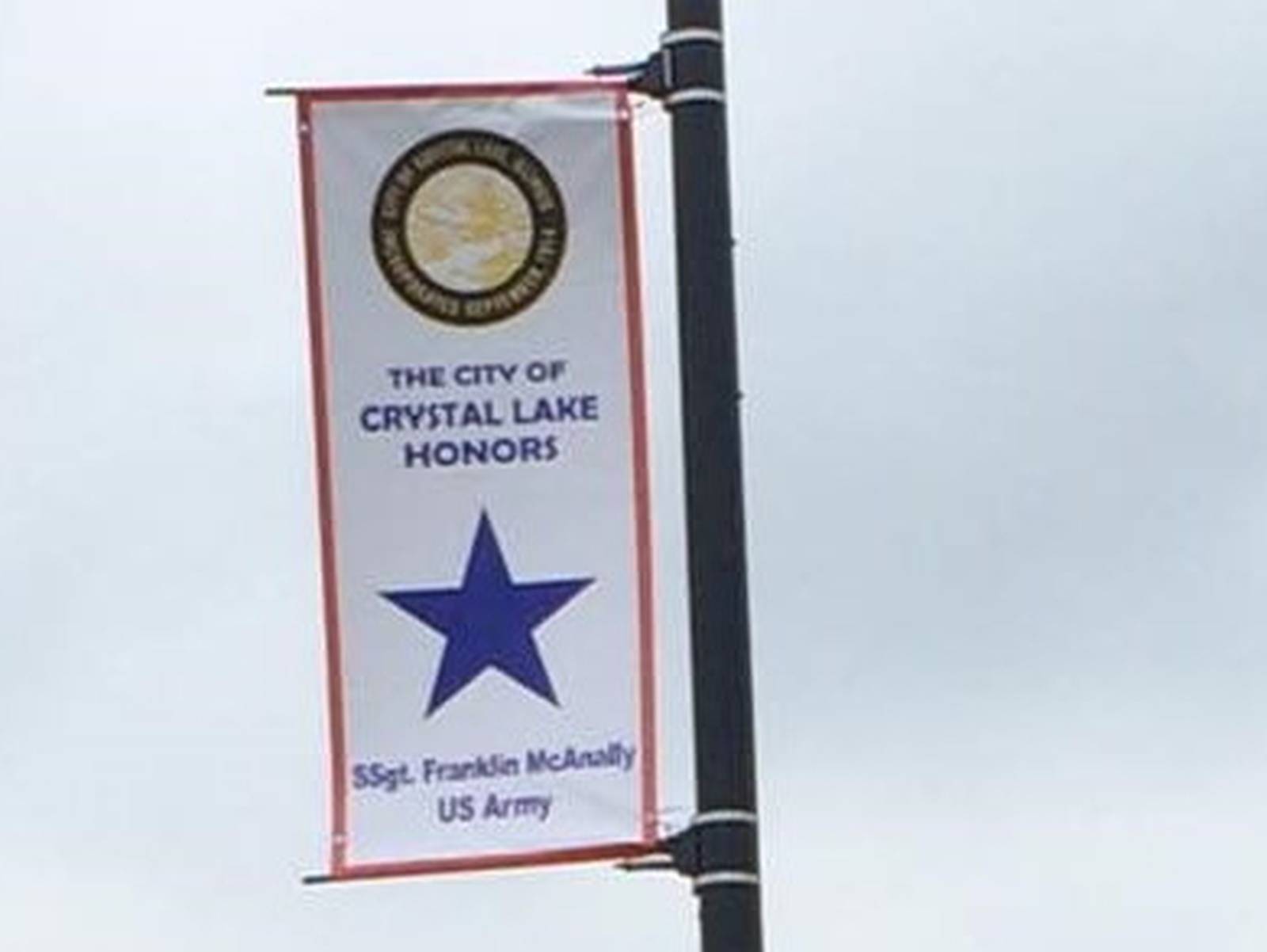 Crystal Lake’s Blue Star Banner program honors active duty military