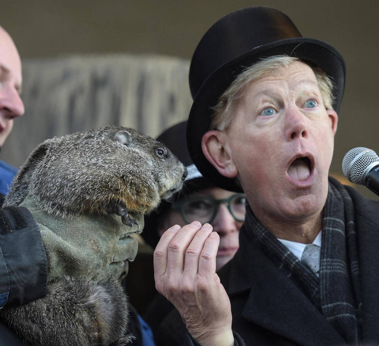Woodstock Willie Sees His Shadow As City Celebrates Groundhog Day 25th Anniversary with Video 