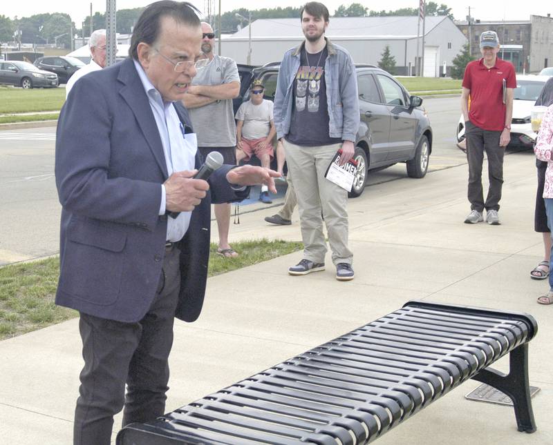 Friend of Bellson's from Rock Falls. Lou Pignatelli speks about Bellson's days in RF. The  Bellson Music fest was held on Saturday, June 7, 2025 at RB&W District Amphitheater in Rock Falls.