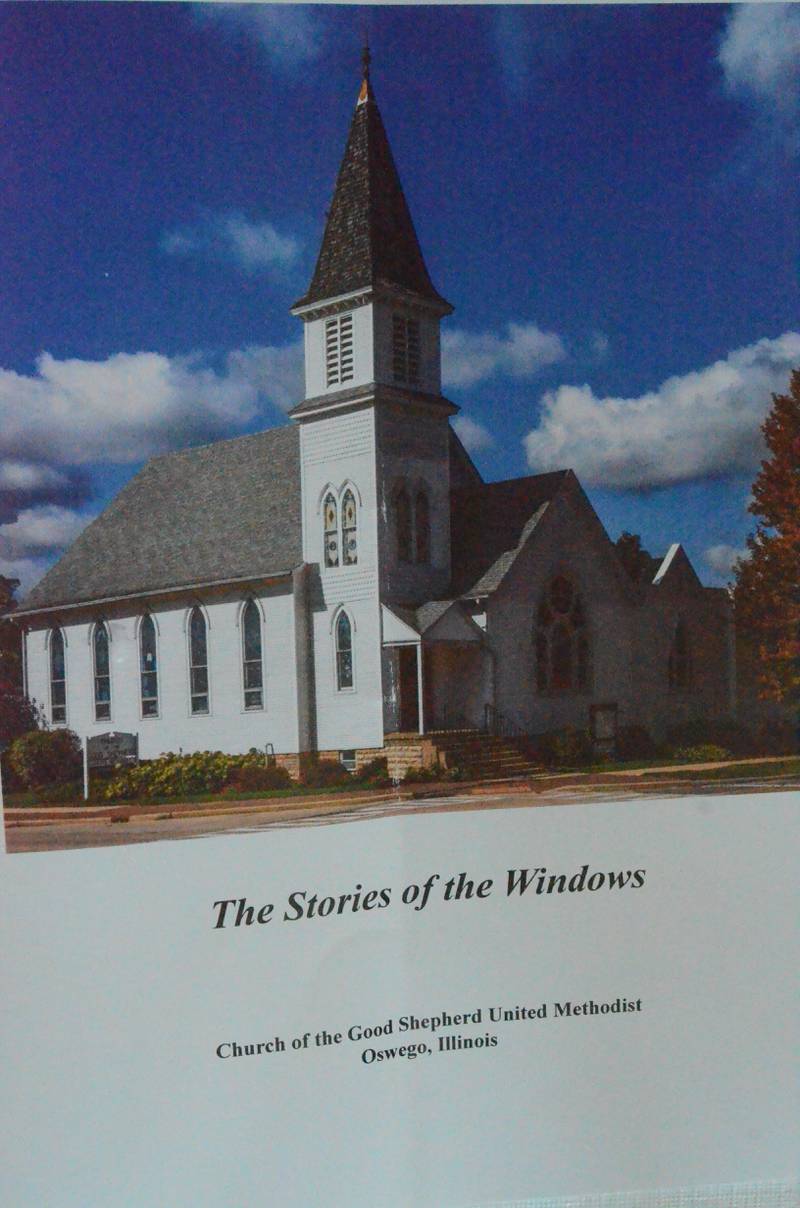 The history committee of the Church of the Good Shepherd United Methodist in Oswego released a stained-glass history book Sunday, March 3, titled "The Stories of the Windows."