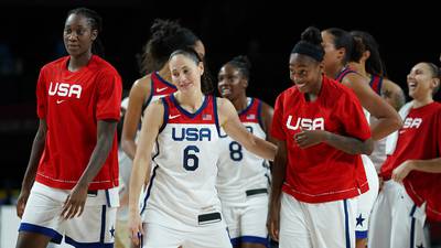 Americans go for gold in basketball, volleyball, water polo