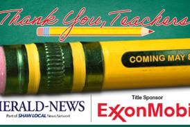 Herald-News Thank You, Teachers Coming