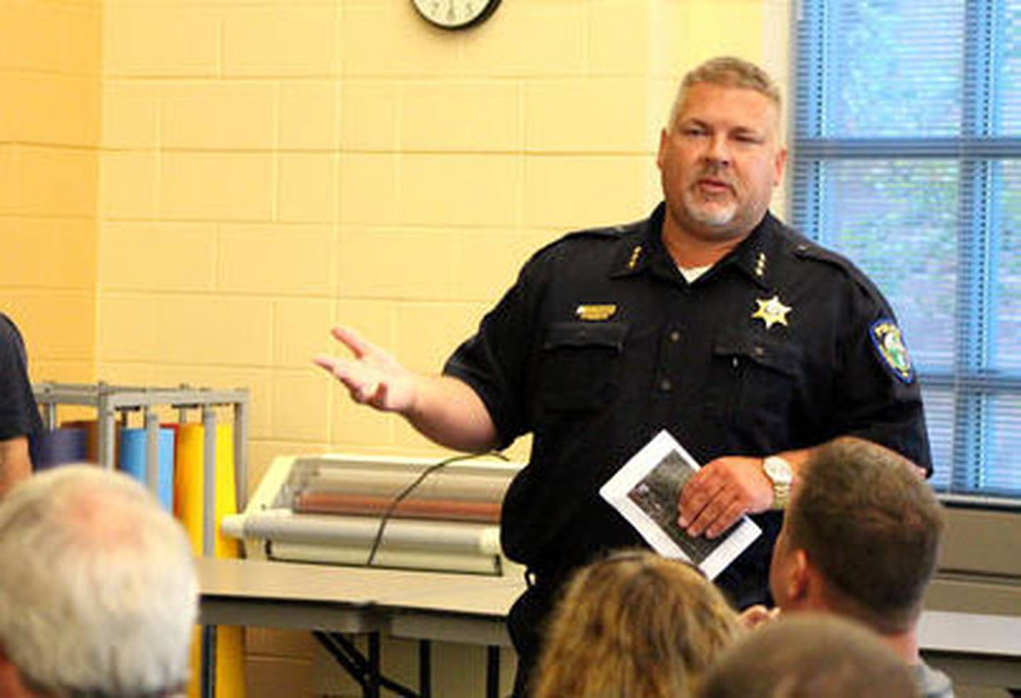 Oswego Police Chief Jeff Burgner