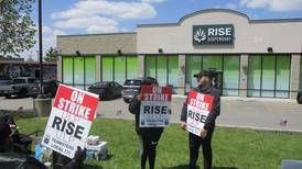 Striking cannabis workers in Joliet get support