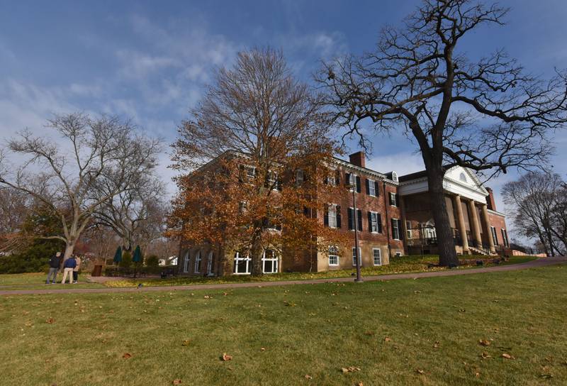 Five rooms of Cantigny’s McCormick House have been decorated for the holidays.