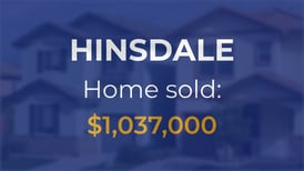 Single-family home sells for $1.04 million in Hinsdale