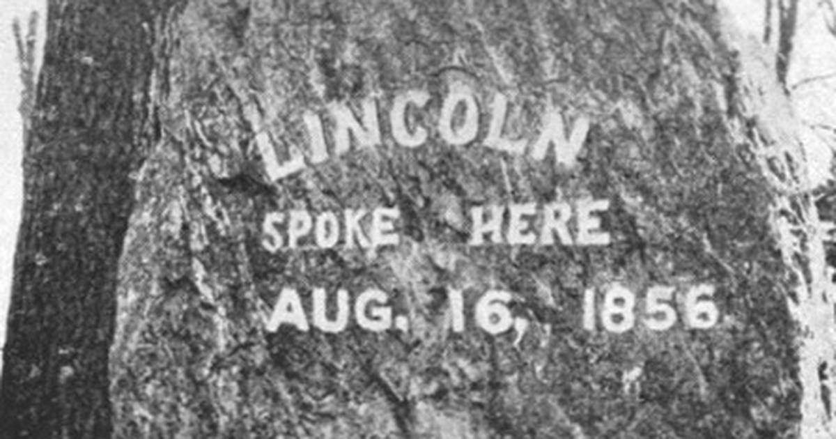President Lincoln was assassinated 9 years after speaking in Oregon