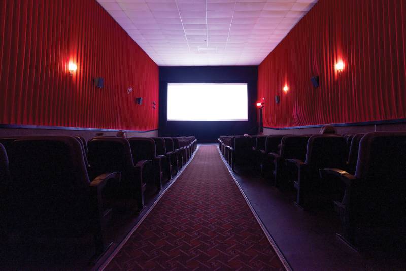 The classic Apollo Theater building offers a modern moviegoing experience with digital projectors and 7.1 Dolby Digital surround sound.