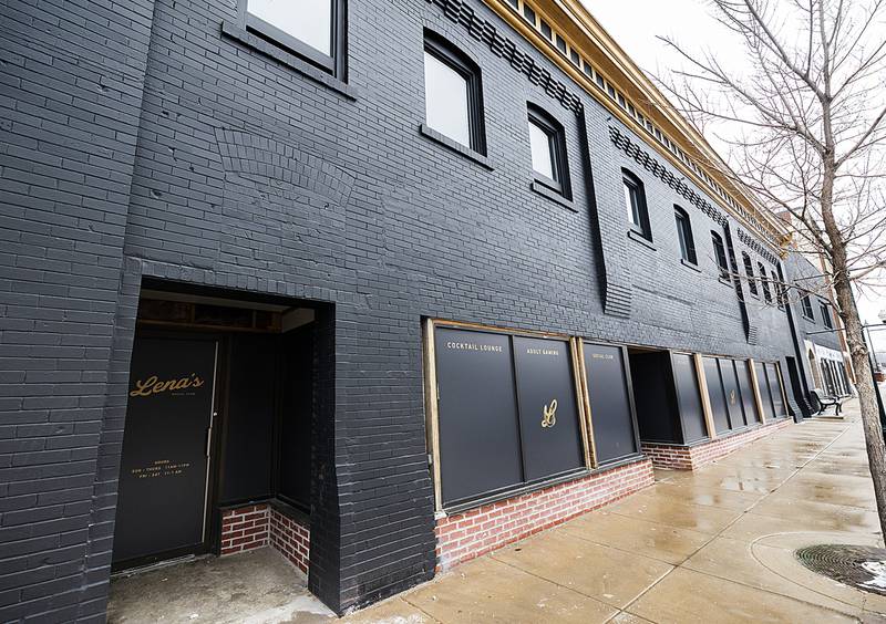 Extensive work on the outside of the former Mama Cimino’s building has brought back an elegance to the Dixon downtown. Lena’s is expecting a late February opening.