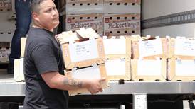 Kiwanis peach pick up in Dixon is Thursday