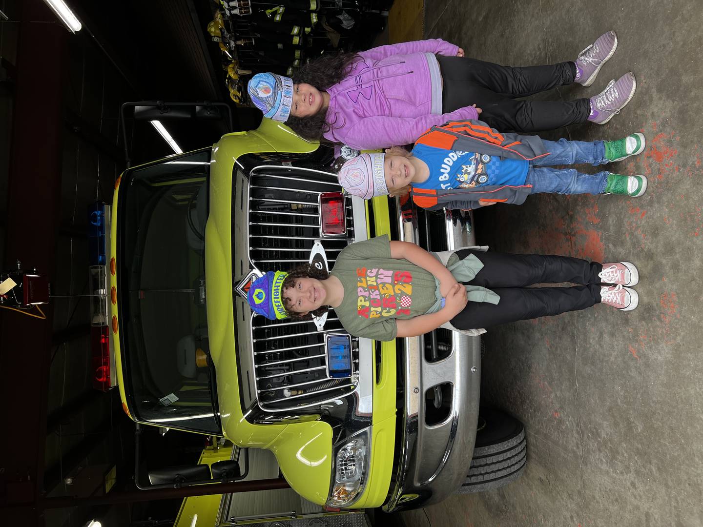 Bureau County Special Schools students Ameliah Sedam, Mikey Stedman, and Amiyah Coe
