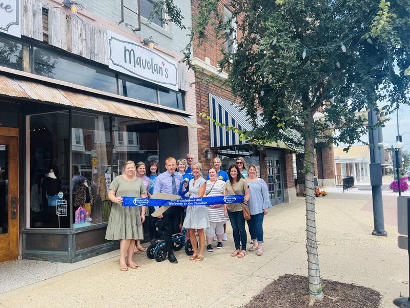The Princeton Area Chamber of Commerce recently held a ribbon cutting for Mavolan’s, located at 512 S. Main St. in Princeton.