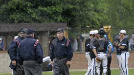 Rain hits pause on area’s baseball/softball regionals, boys tennis sectional