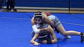 Averi Colella Lockport’s first girls wrestler to win 100 matches