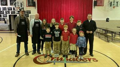 Oglesby Knights of Columbus raises $1,500 for Holy Family School