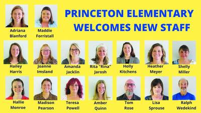 Princeton Elementary District welcomes new teachers and staff