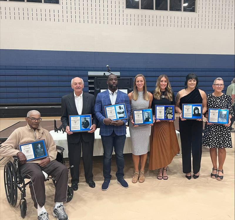 The Joliet Catholic Academy Hall of Champions Class of 2023.