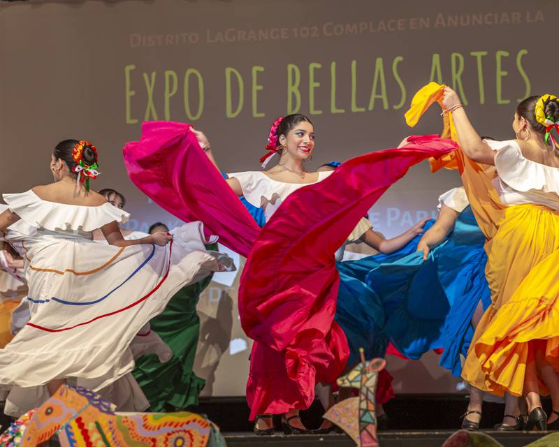 Performances at The Expo de Bellas Artes on Friday, April 25, 2025 in La Grange.