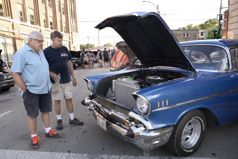 This Classic Chevy drew attention as thousands attended The Dream Machine Car Clubs Cruise night Saturday.