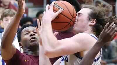 Boys basketball: Hinckley-Big Rock’s history-making season ends with sectional semifinal loss to Marshall