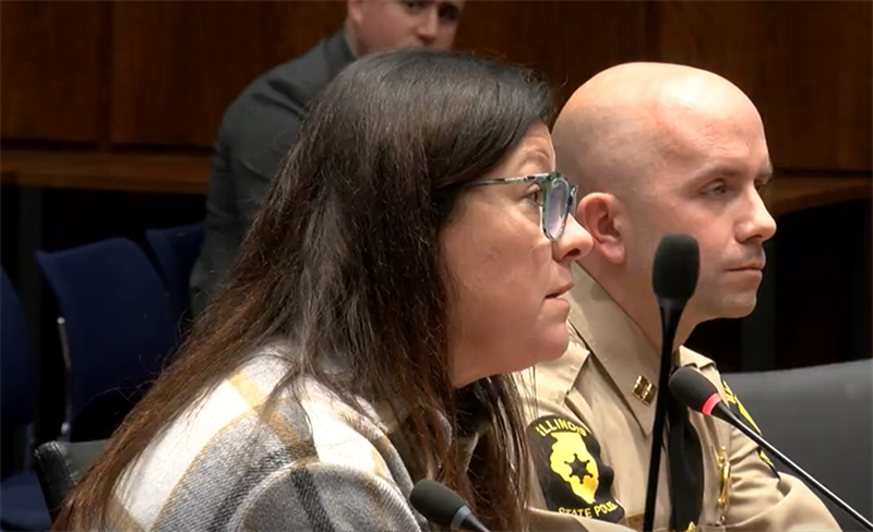 Caption: Illinois State Police acting chief legal counsel Suzanne Bond told lawmakers the agency has listened to gun owners’ concerns and made changes to the rules that were first proposed in September.