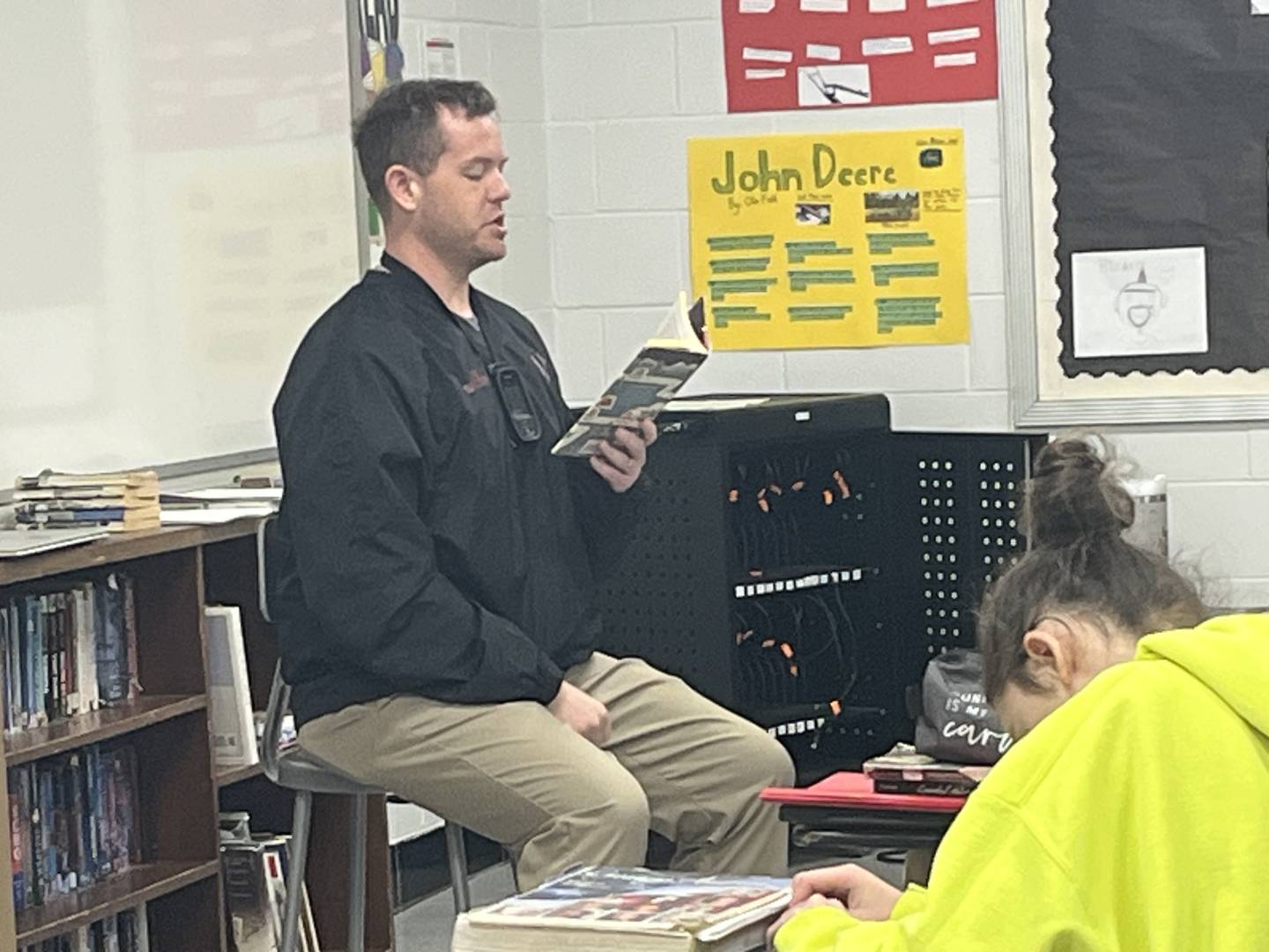 Matt Baker teaches seventh-grade history and English language arts along with serving as head coach of boys basketball at Mazon-Verona-Kinsman Middle School.