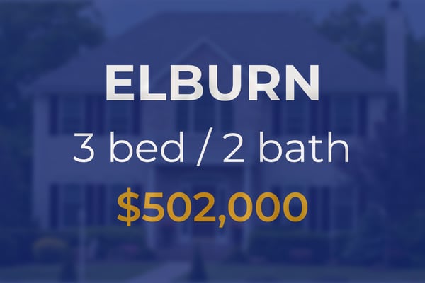 Three-bedroom home sells in Elburn for $502,000