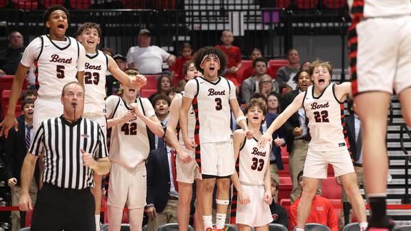 Photos: Benet takes on Auburn in Class 4A boys basketball supersectional