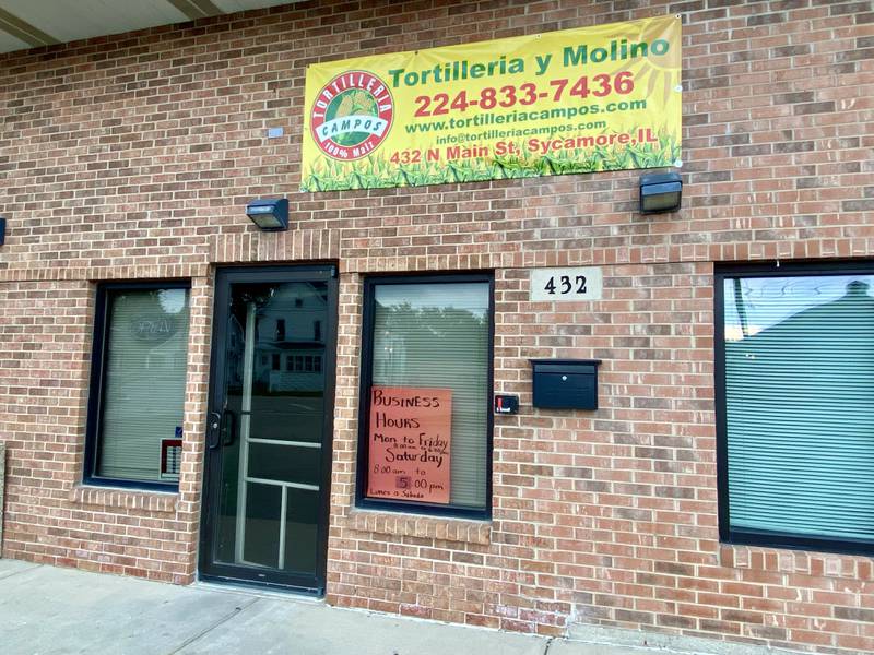 Tortilleria Campos, 432 N. Main St., Sycamore, which offers among other things fresh tortillas, chips and sopes, shown here on Monday, Aug. 5, 2024.
