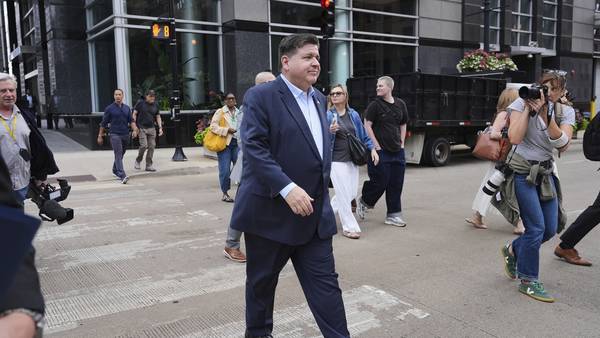 Guard not needed in Chicago, Pritzker tells AP during tour of city to counter Trump’s crime claims