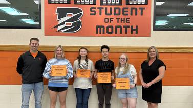 Byron High School names April students of the month