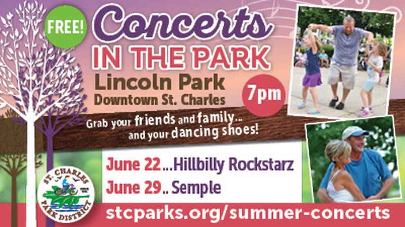 Concert in the Park June 22