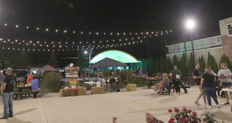 People attend the Boots, Brews and BBQ event on Saturday, Sept. 13, 2025 in Oglesby.